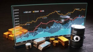 الذهب يتراجع والنفط يرتفع مع تجدد التوترات بين الولايات المتحدة وإيران